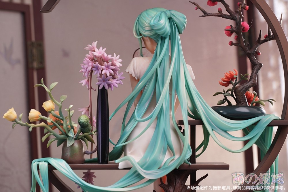 眉如翠羽，肌如白雪！中国风MIKU 初音未来.韶华 手办你爱上了吗？- 萌の领域