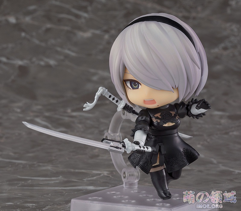 GSC《NieR:Automata》2B 寄叶二号B型 黏土人手办- 萌の领域