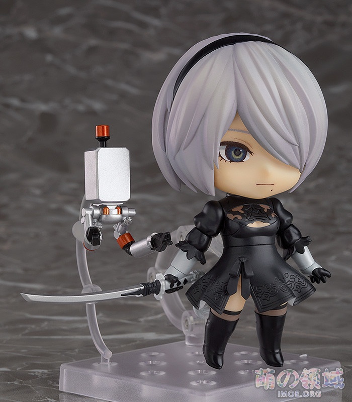 GSC《NieR:Automata》2B 寄叶二号B型 黏土人手办- 萌の领域