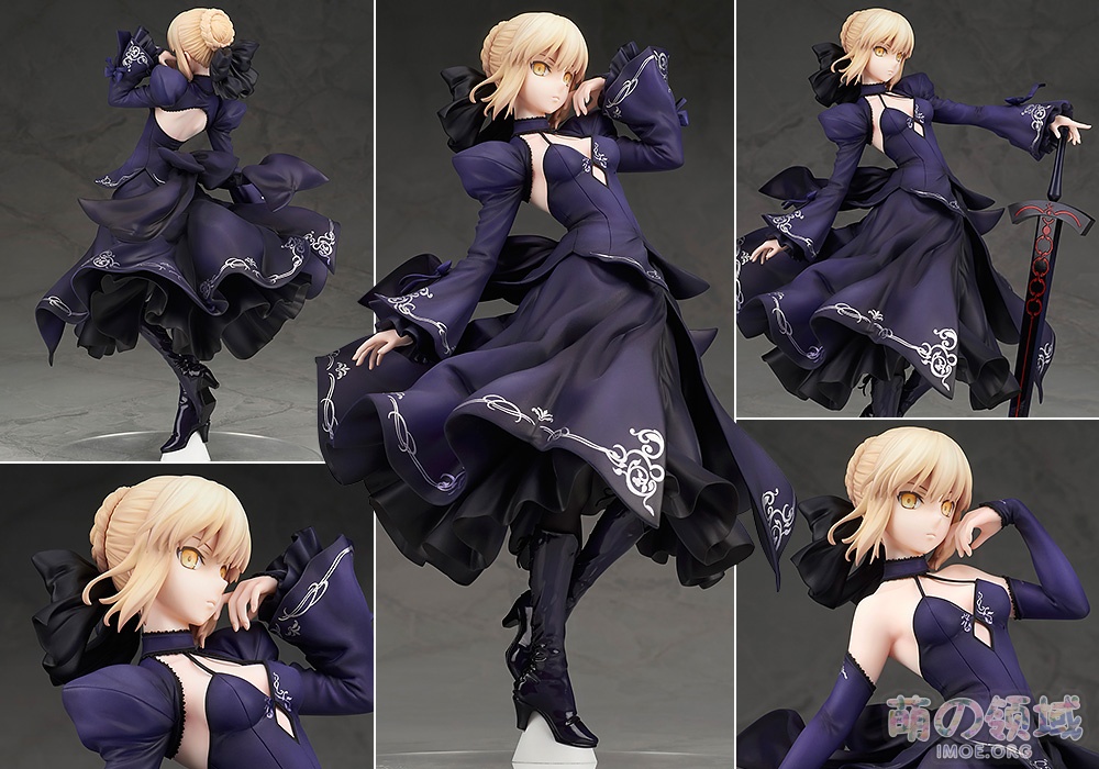 ALTER《Fate/Grand Order》Saber 阿尔托莉雅 黑礼服 再贩开订- 萌の领域