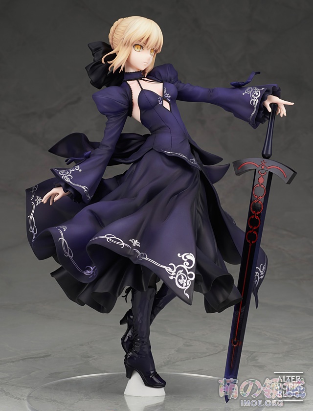 ALTER《Fate/Grand Order》Saber 阿尔托莉雅 黑礼服 再贩开订- 萌の领域