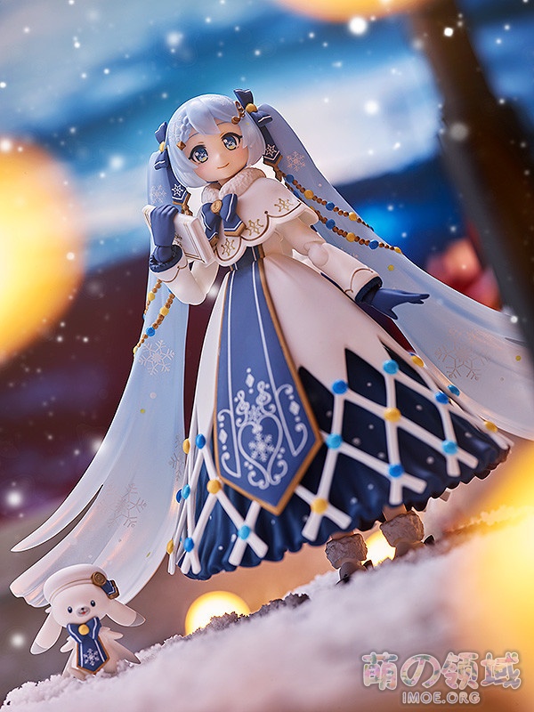 Max Factory《初音未来》雪初音2021 Glowing Snow  雪未来 figma可动手办- 萌の领域