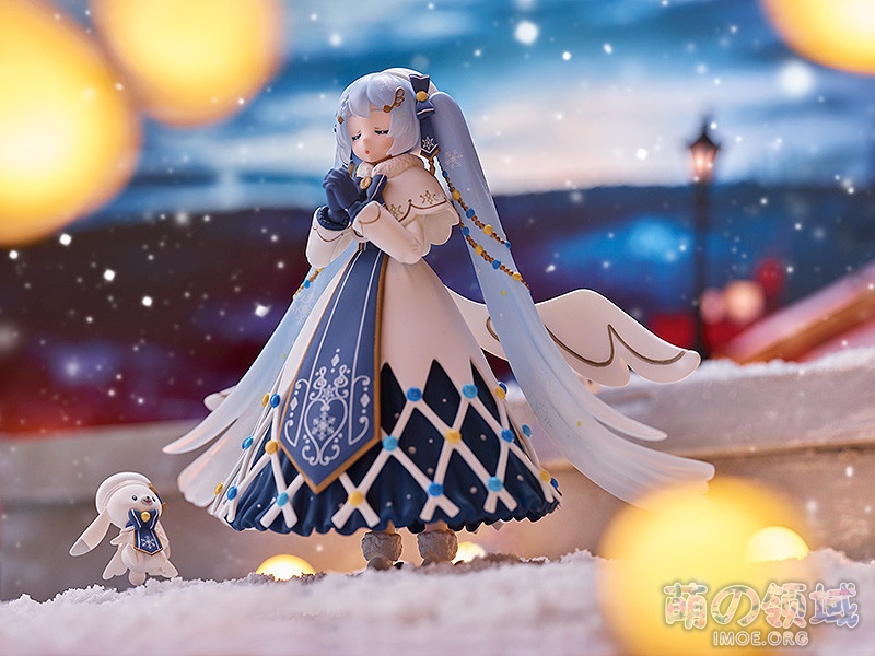 Max Factory《初音未来》雪初音2021 Glowing Snow  雪未来 figma可动手办- 萌の领域