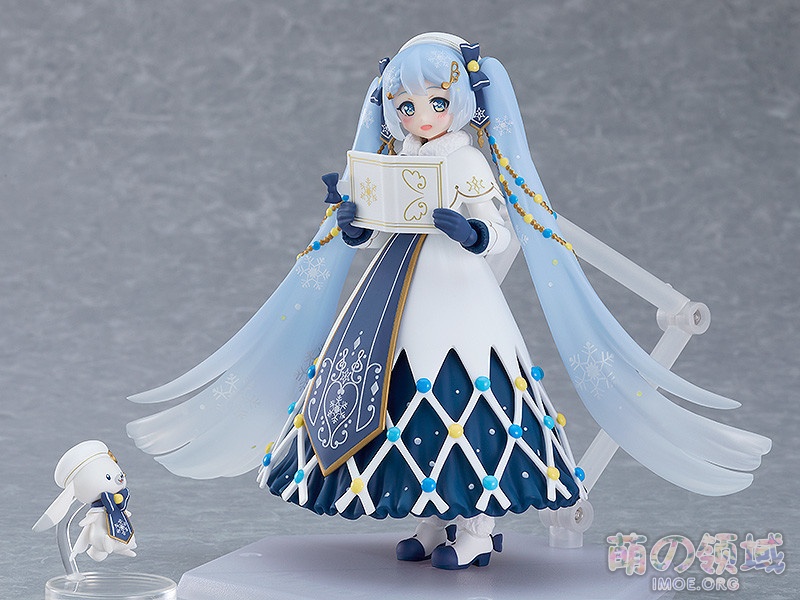 Max Factory《初音未来》雪初音2021 Glowing Snow  雪未来 figma可动手办- 萌の领域