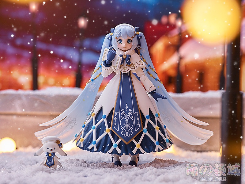 Max Factory《初音未来》雪初音2021 Glowing Snow  雪未来 figma可动手办- 萌の领域