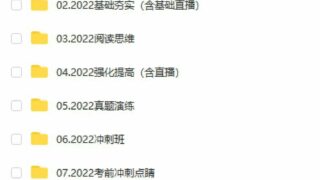 【网课】2022 考研英语 刘晓艳