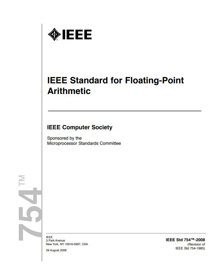 【书籍】IEEE-754-2008