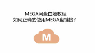 【技术教程】MEGA网盘白嫖教程。如何正确的使用MEGA盘链接？