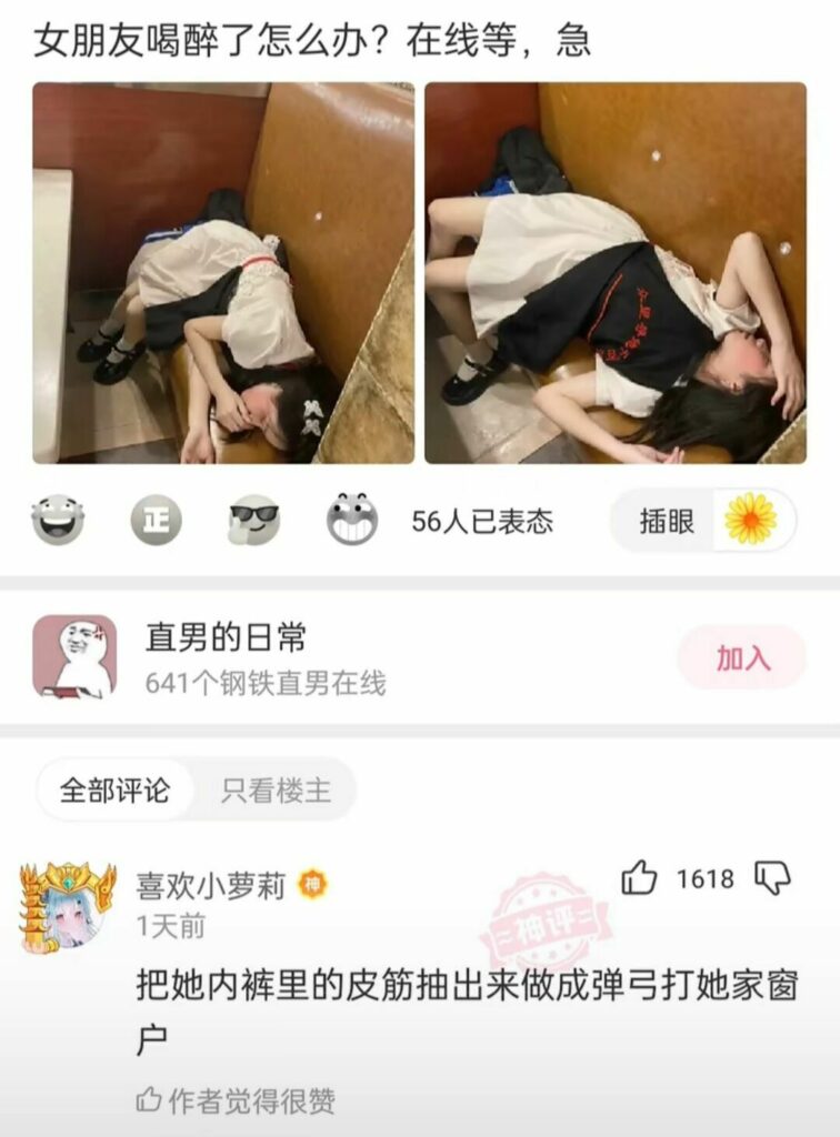 【每日图一乐】给予女拳崇高的制裁吧