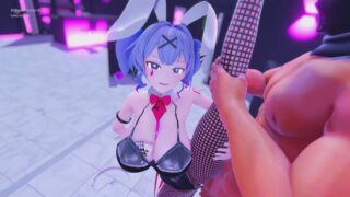 【MMD/burannn】初音未来兔子洞榨精比赛【度盘/110M】